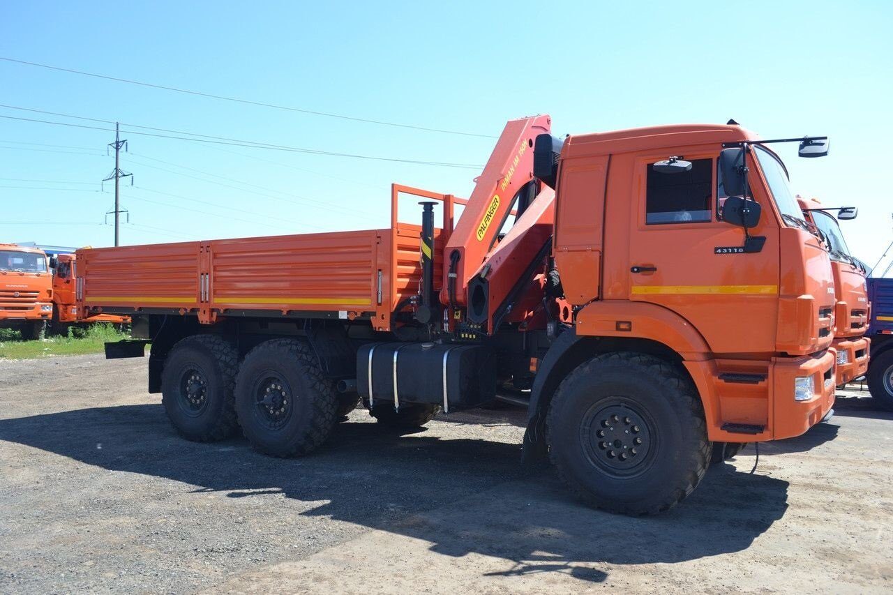 Бортовой КАМАЗ-43118 с КМУ Инман ИМ-150N
