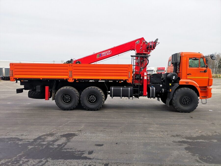 Бортовой КАМАЗ-43118 с КМУ Horyong HRS216