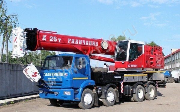 Автокран Галичанин КС-55731-1
