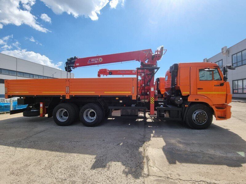 Бортовой КАМАЗ-65115 c КМУ Horyong HRS216