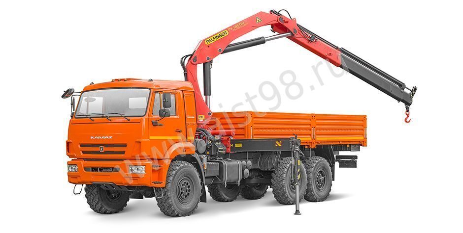 Бортовой КАМАЗ-43118 с КМУ Palfinger PK 18500A