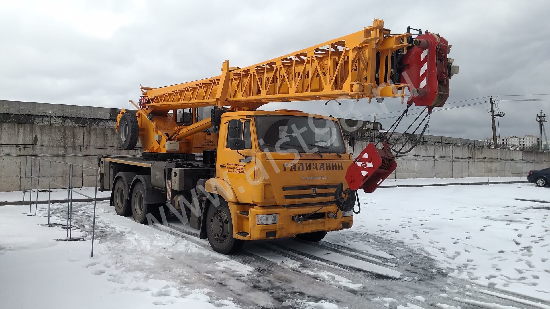 Автокран Галичанин КС-55713-1В