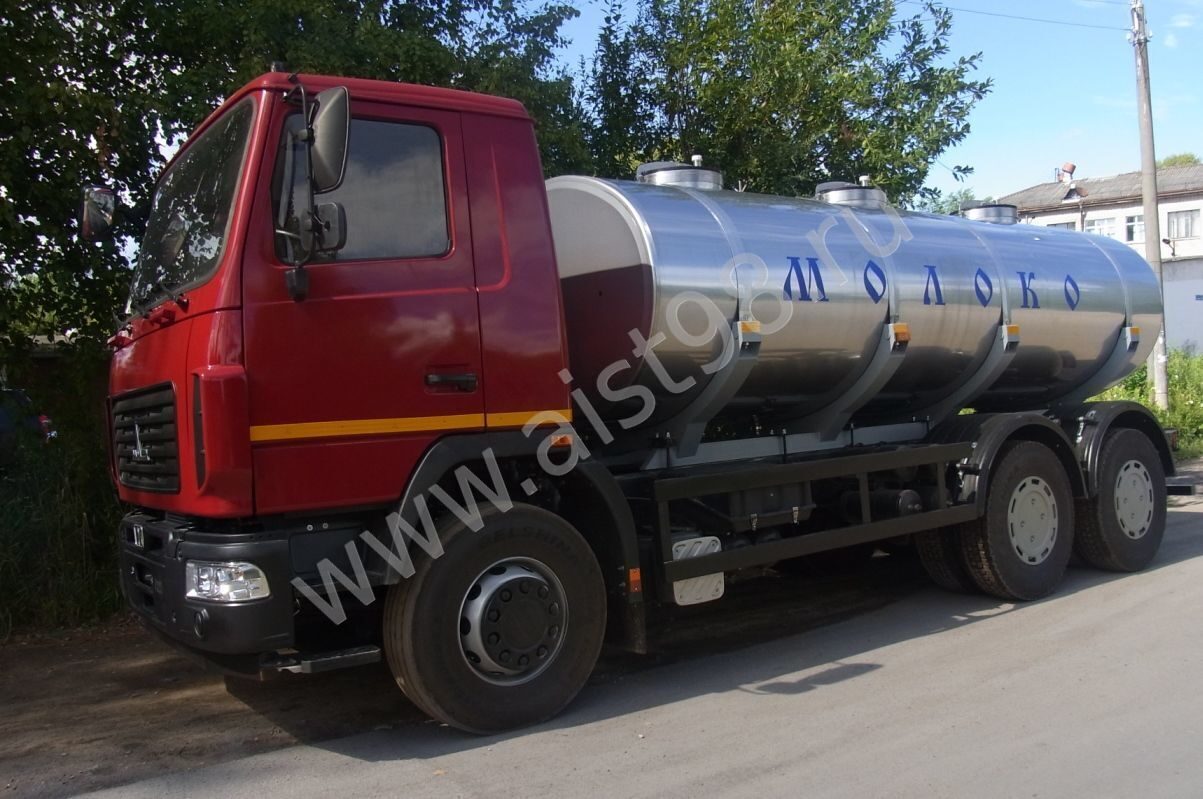 Молоковоз (водовоз) МАЗ-6312С5 (цистерна 11 000 л)