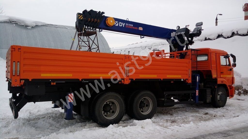 Бортовой КАМАЗ-65115 с КМУ DongYang SS1926