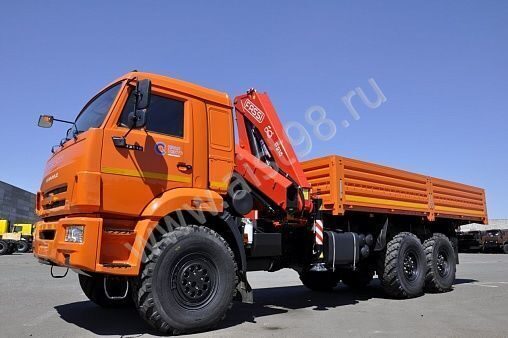 Бортовой КАМАЗ-43118 с КМУ Fassi F215A.0.22