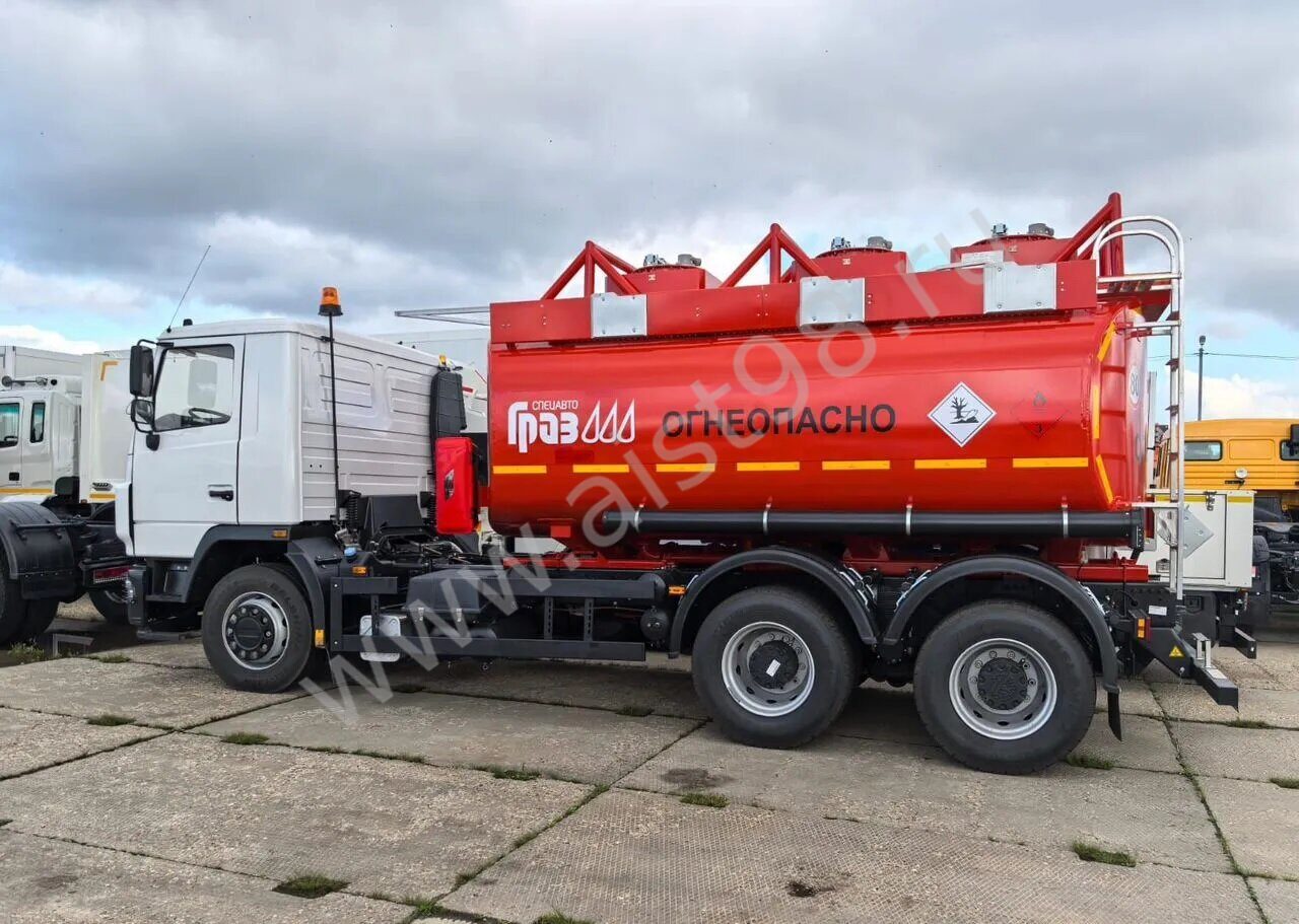 Топливозаправщик (бензовоз) АТЗ 15 м3 на шасси МАЗ 6312