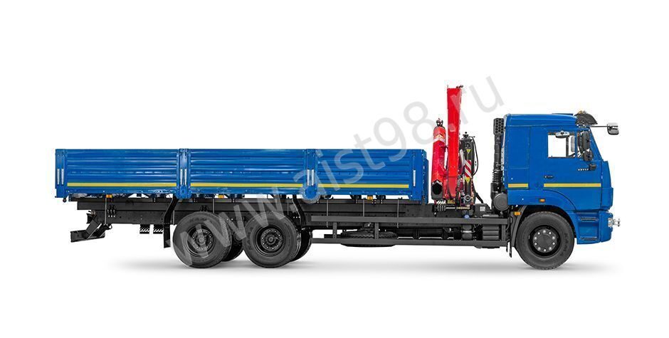 Бортовой КАМАЗ-65117 с КМУ Fassi F195A.0.22