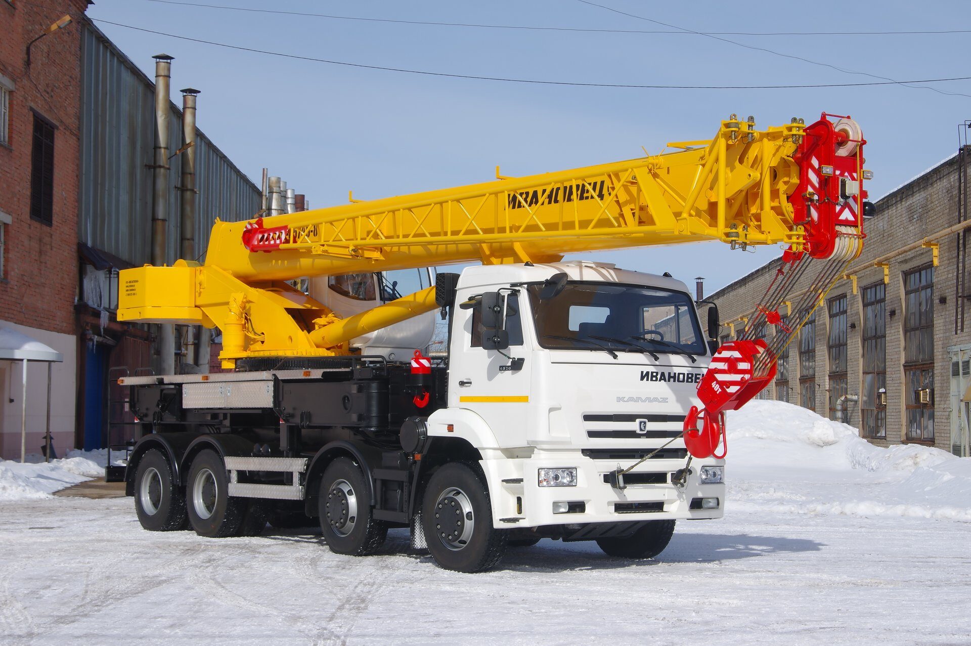 Автокран Ивановец КС-65740-8